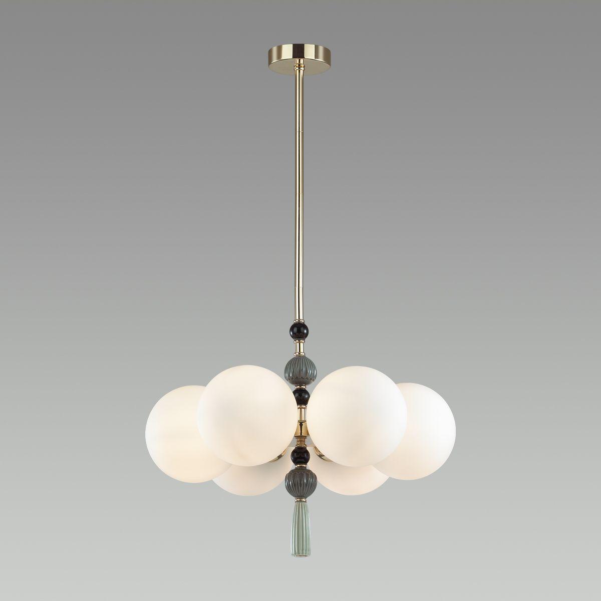 подвесная люстра odeon light exclusive palle 5405/6