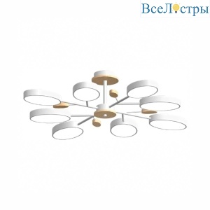 Люстра на штанге LED4U L3221-850 WH