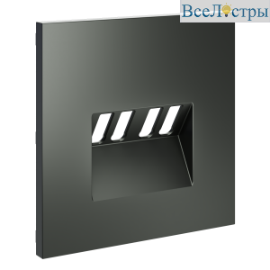 Накладка для розетки акустической 4-местной  Voltum S70 (титан) VLS001506