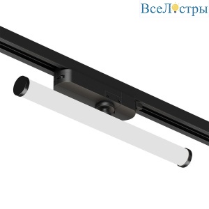 Трековый светодиодный светильник Denkirs Strom DK6448-BK