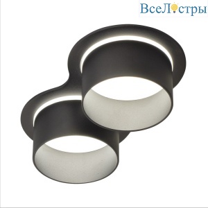Встраиваемый светильник AM Group AM472/2-BK