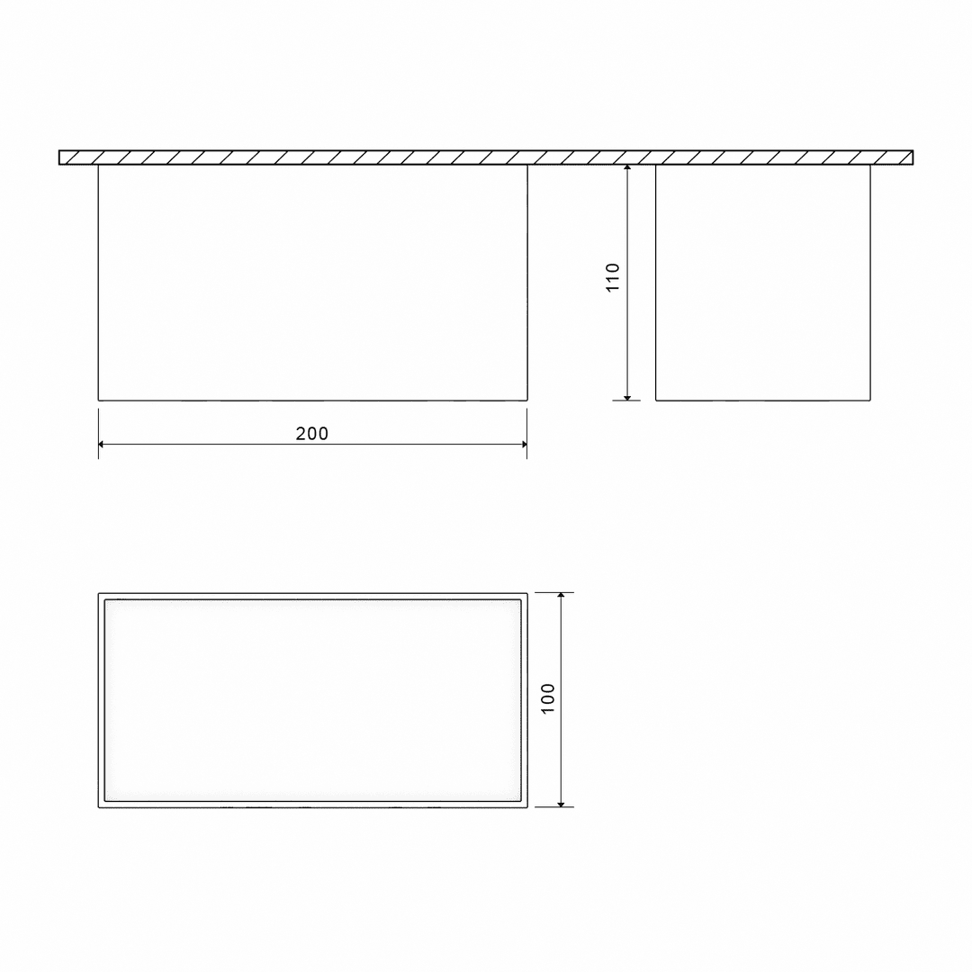 накладной светильник designled gw-8602-20-bl-nw 004905
