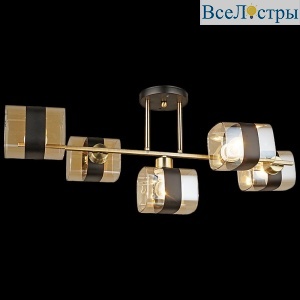 Потолочная люстра Reluce 04223-0.3-05 AB+BK