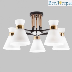 Потолочная люстра IMEX MD.5692-5-S-COFFEE+FGD