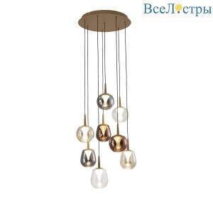 Каскадная люстра Mantra Andromeda 8933+8PL