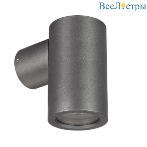 Уличный настенный светильник Arlight KT-RAY-WALL-R46-3W Warm3000 (GR, 24 deg, 24V) 034116(1)