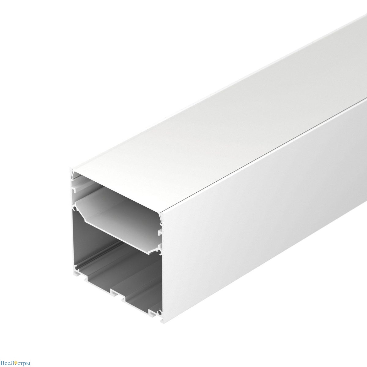 профиль arlight line-m-7575-2000 white 058157