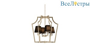 Подвесная люстра Lumina Deco Montero LDP 1249-4 GD+BK