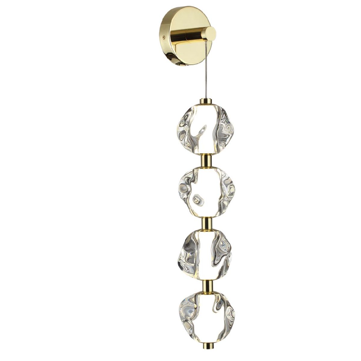 настенный светильник odeon light jemstone 5085/17wl
