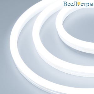 Светодиодная герметичная лента Arlight WAVE-SIDE-A120-12x25mm 230V White6000 (12 W/m, IP67, 50m, wire x2) 051935
