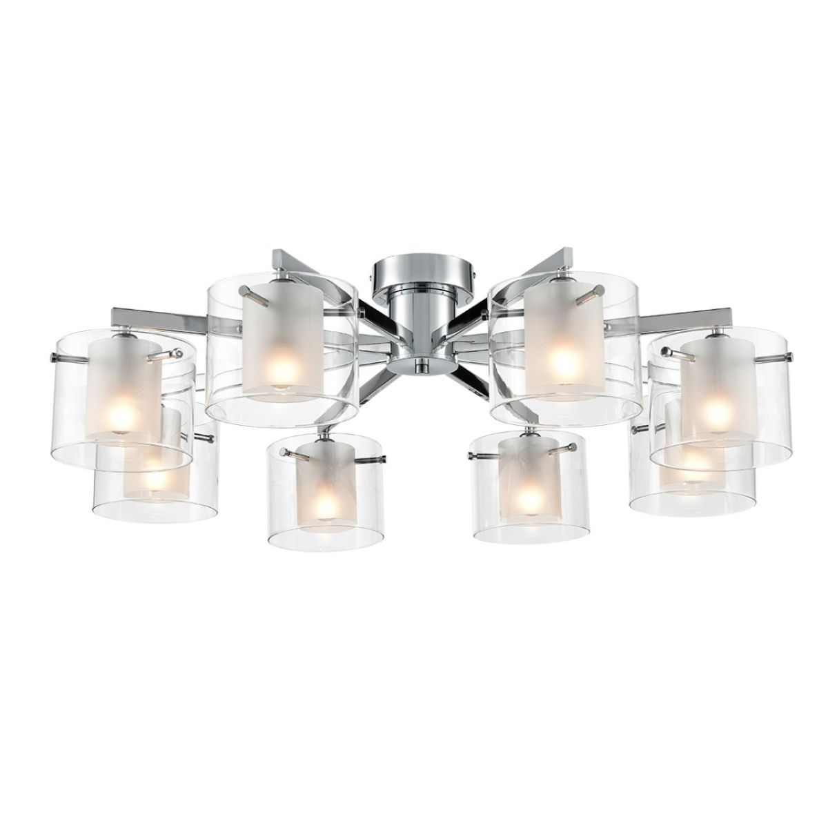 потолочная люстра lumion moderni verdi 8261/8c