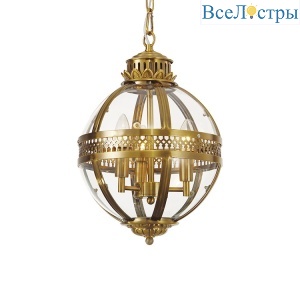 Люстра Delight Collection Residential 3 brass KM0115P-3S brass