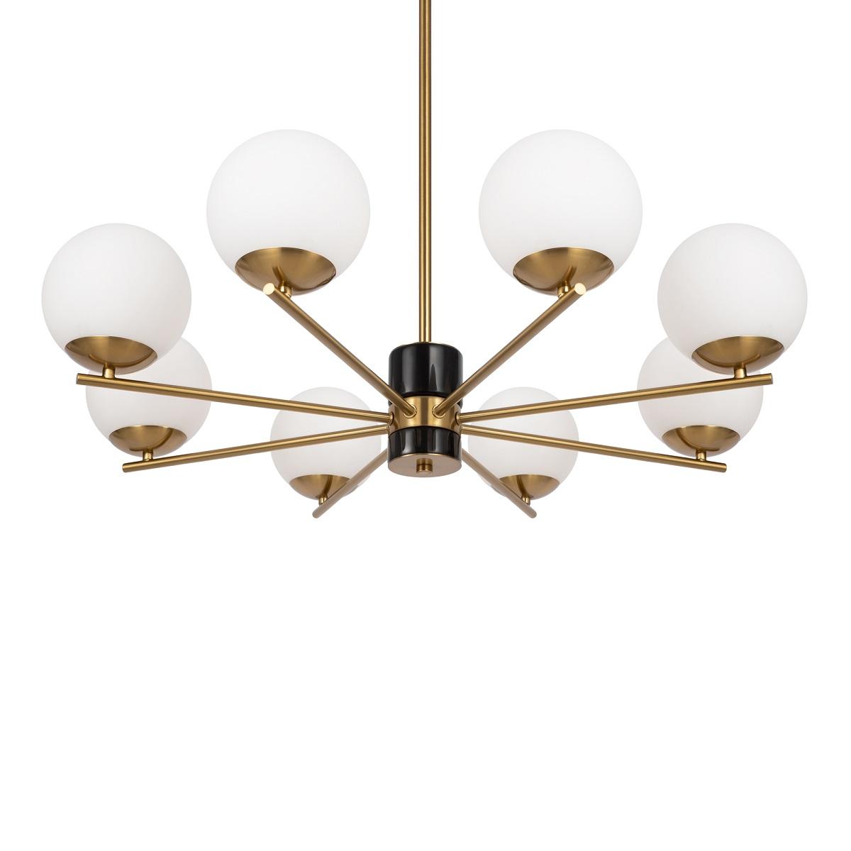 подвесная люстра freya marble fr5230pl-08bs