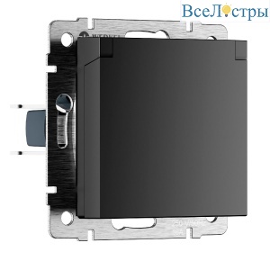 Розетка с защитной крышкой Werkel 4690389212895 W1171208 a069582