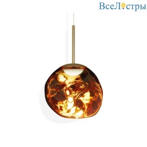 Подвесной светильник Tom Dixon Melt Mini Gold Led MES04GO-PEUM2