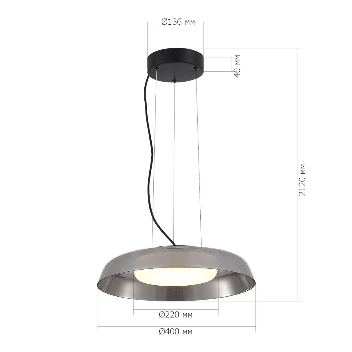 подвесной светильник st luce foray sl6019.413.01