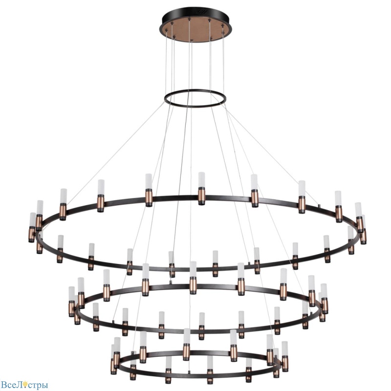 подвесная люстра odeon light candel 5009/204l