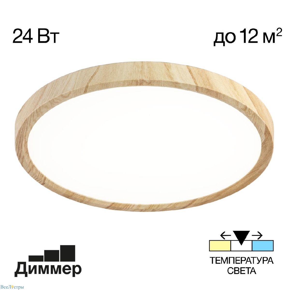 потолочный светильник citilux бейсик cl738242v