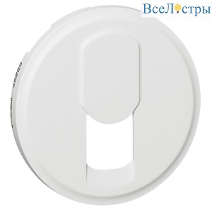 Лицевая панель Legrand Celiane розетки телефонной белая 068237