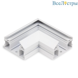 Угловой соединитель с закладным профилем AM Group AM540 WH SMART