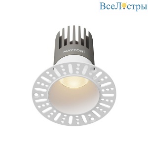 Встраиваемый светильник Maytoni Technical Dip DL122-15W-3K-TRS-W