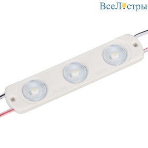 Модуль герметичный Arlight CRAFT-2835-3-12V Warm 170deg (80x17.5mm, 1.2W, IP65) 029681(1)