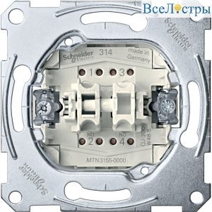 Выключатель с замыкающим контактом Schneider Electric Merten MTN3155-0000
