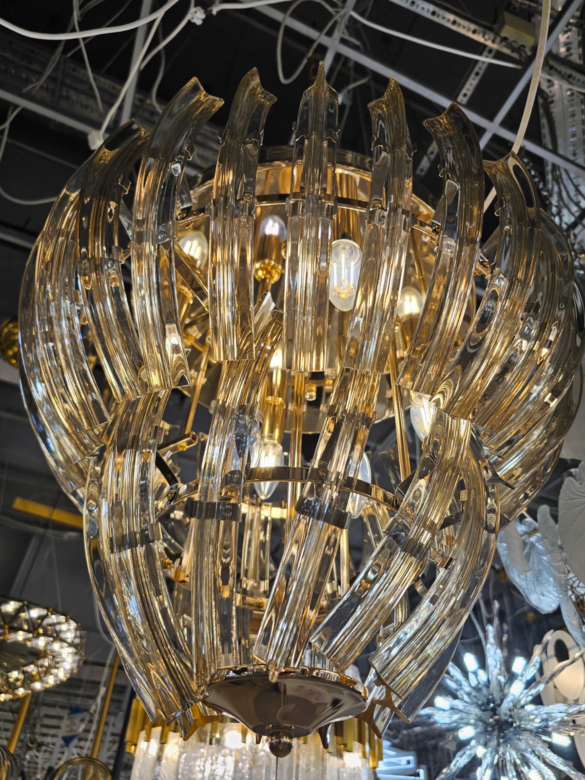 потолочная люстра arte lamp ella a1054pl-6go