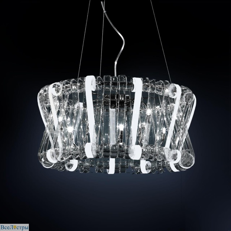 подвесная люстра citilux volution el326p12.1