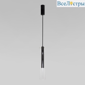 Подвесной светильник Eurosvet Swan 50253/1 LED черный a063277