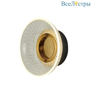 Настенный светильник Delight Collection OB2501 gold/black
