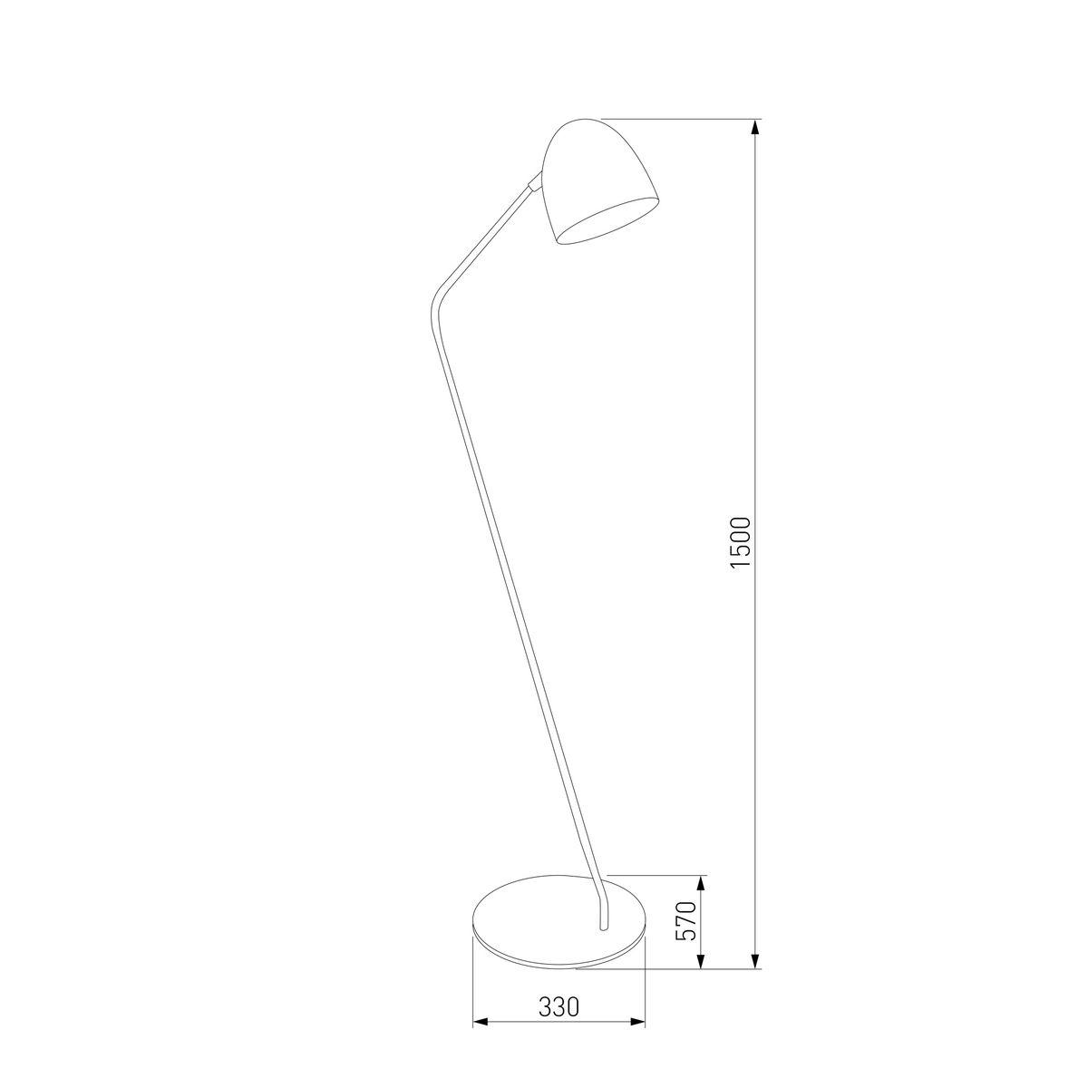 торшер tk lighting 5037 soho black