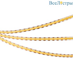 Светодиодная лента герметичная Arlight 5W/m 360LED/m CSPSMD теплый белый 5M COB-SE-X360-8mm 5V 041709