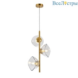 Подвесной светильник Indigo Amore 11051/3P Clear V000523