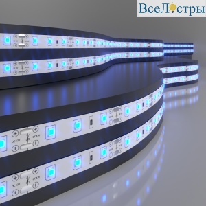 Светодиодная лента Elektrostandard 12V 4,8W 60Led 2835 IP65 синий, 5м 4690389124198