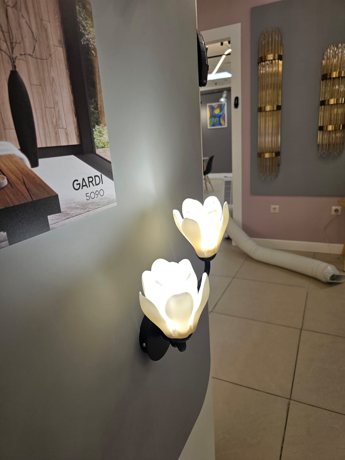 бра odeon light gardi modern 5090/2w
