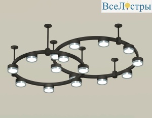 Комплект подвесного светильника Ambrella Light Techno Ring XR92221160 (A9222, A9227, C9242, C9238, N8133)