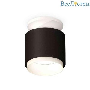 Комплект накладного светильника Ambrella light Techno Spot XS7511040 SBK/SWH черный песок/белый песок (N7925, C7511, N7030)