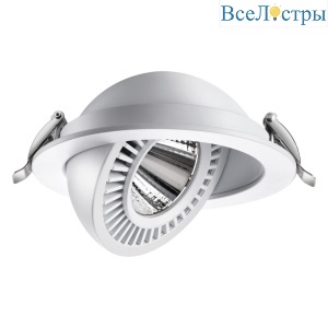 Встраиваемый светодиодный светильник Novotech Spot Gesso 358817