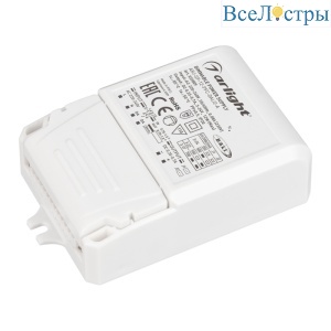 Блок питания Arlight ARJ-SP-12-PFC-DALI2-A (12W, 3-24V, 0.35-0.7A) 033809