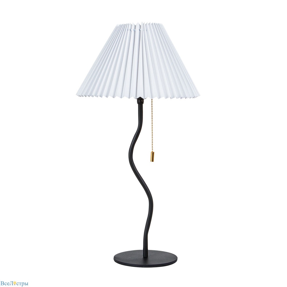 настольная лампа arte lamp agatha a5069lt-1bk