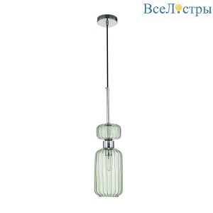 Подвесной светильник Escada Gloss 1141/1S Chrome/Green