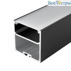 Профиль с рассеивателем Arlight SL-LINE-5050-2500 BLACK+OPAL 027990