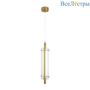 Подвесной светильник Indigo Vitreo 11067/A/1P Brass V000173L