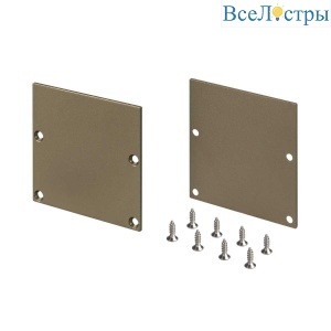 Заглушка глухая Arlight SL-Line-5050-LW Olive Grey 038653