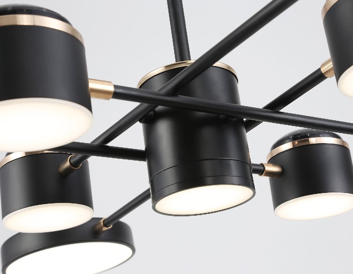 люстра на штанге ambrella light linetech comfort fl51629