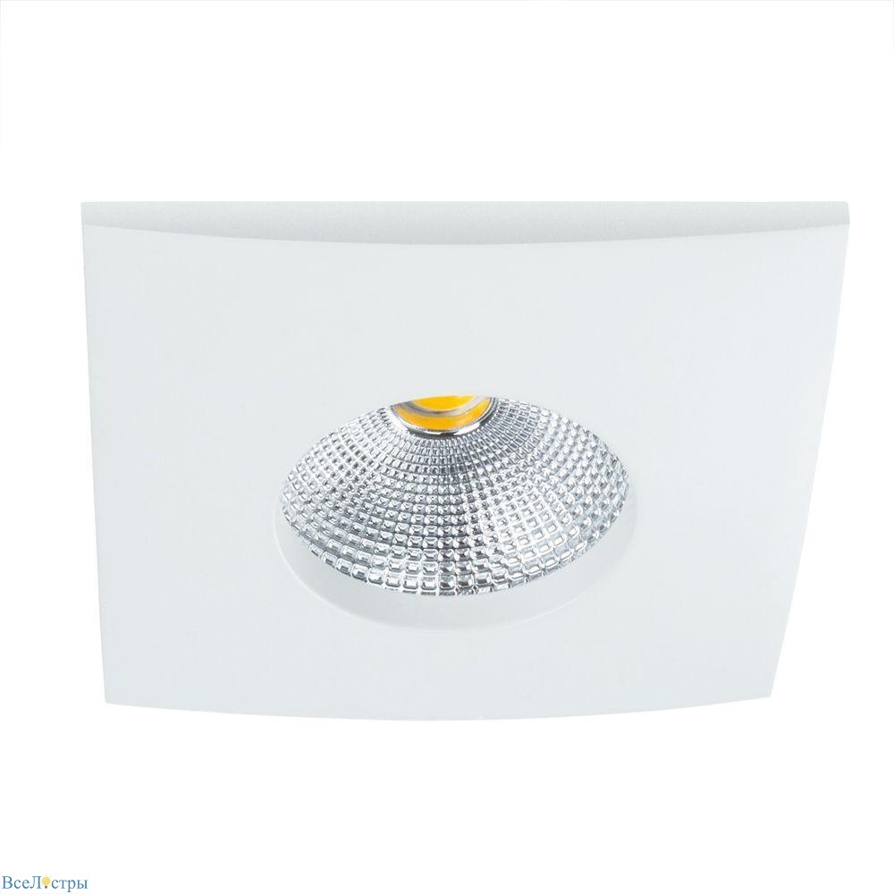 встраиваемый светильник arte lamp phact a4764pl-1wh