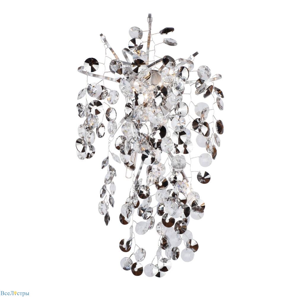 настенный светильник am group faceted ap5 silver