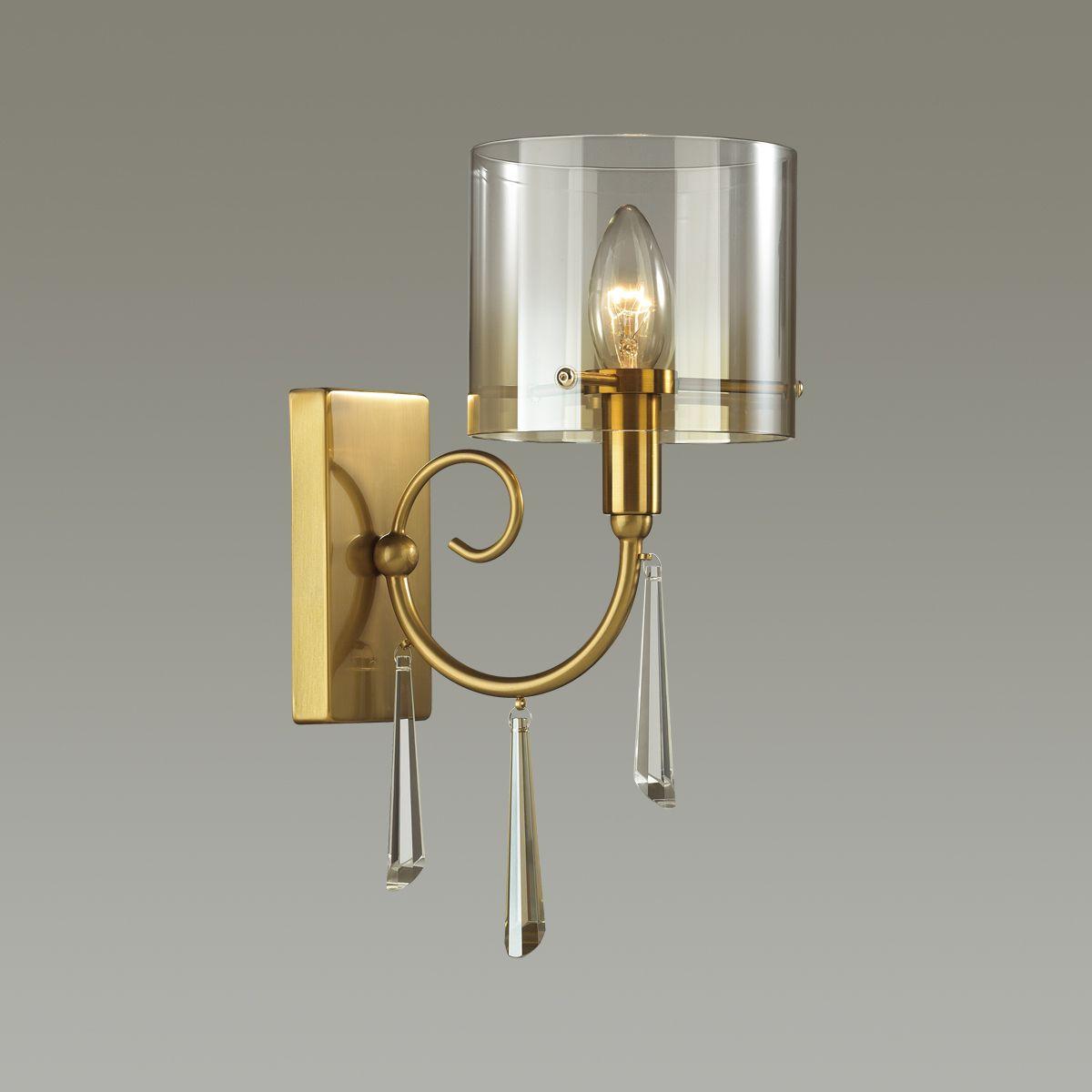 бра odeon light exclusive nicole 4886/1w