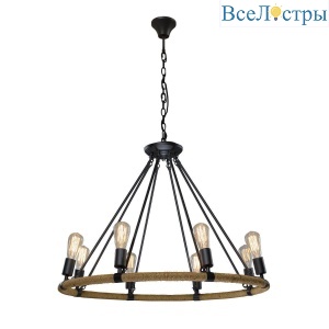 Подвесная люстра LOFT IT Rope filament Loft1861/8